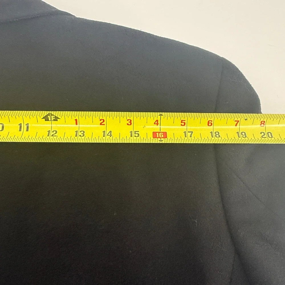 Nautica Mens 40R Black Wool Silk Cashmere Blend Two Button Blazer Sport Coat